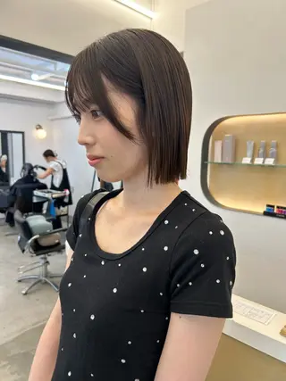 ショート 本澤 朋香のヘアスタイル