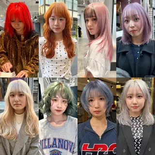 ブリーチ矯正美髪矯正 ✨オオエタクミのヘアスタイル