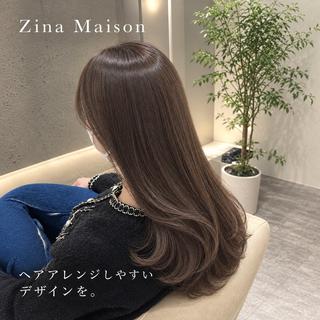 ロング カラー 植田 敬太のヘアスタイル