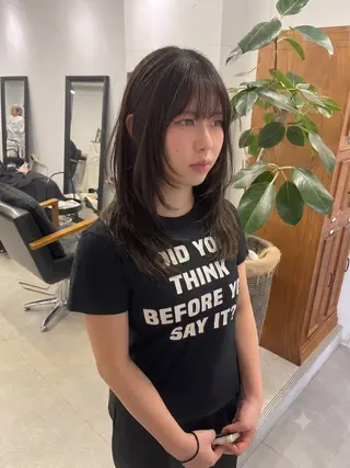 セミロング darts リョウのヘアスタイル