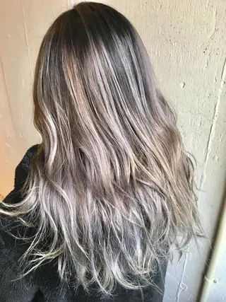 ロング カラー レイヤー/大人メンズ パーマ🌀 平島拓也のヘアスタイル