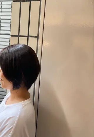 ショート ボブ/ミディアム/ maikaのヘアスタイル