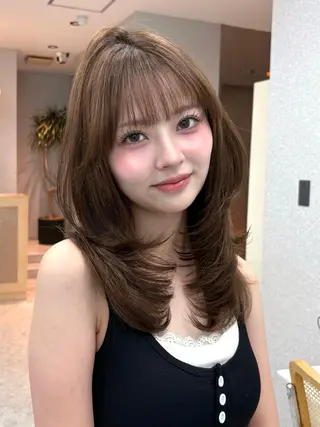 ミディアム SEIRA 透明感 ☆トレンドヘア☆のヘアスタイル