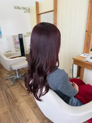 ロング ALL BLue 木間のヘアスタイル