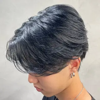 ミディアム カラー ヘアアレンジ メンズ fifth 石川 凪のヘアスタイル
