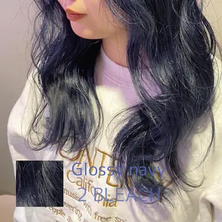 ロング カラー パーマ ヘアアレンジ メンズ キッズ ネイル マツエク・マツパ KANAMI 🌏のヘアスタイル