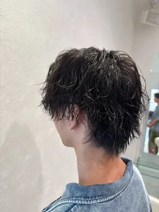 パーマ 永田虹輝 /無造作パーマのヘアスタイル