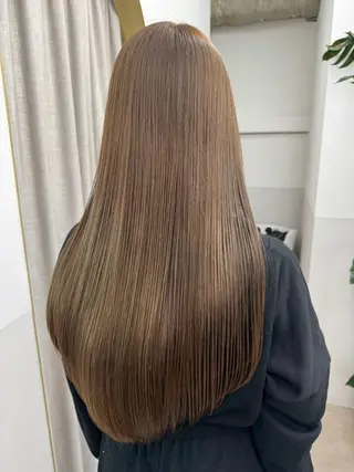 ロング カラー newi hauoli札幌駅前のヘアスタイル