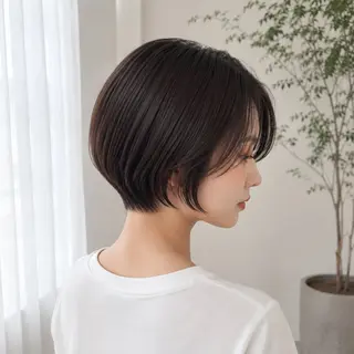 ショート カラー 銘苅 祥一のヘアスタイル