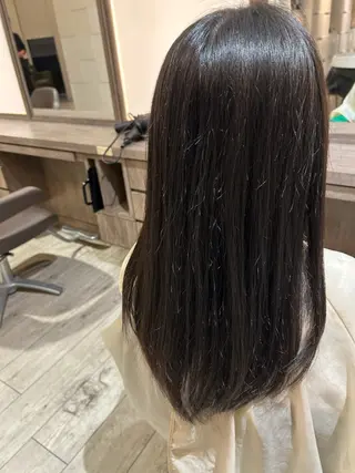 ロング 武藤 夕菜のヘアスタイル