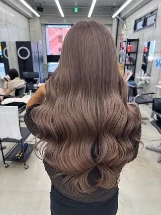 カラー Asami/名古屋/ ハイトーン/デザインのヘアスタイル