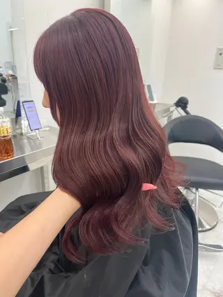 ロング 🍒韓国y2k暖色 NO.1🍒REAのヘアスタイル