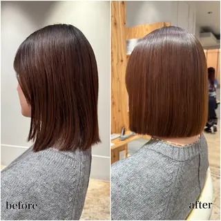ミディアム 🌿レイヤーボブ/パ ーマ🌿 木梨健太のヘアスタイル