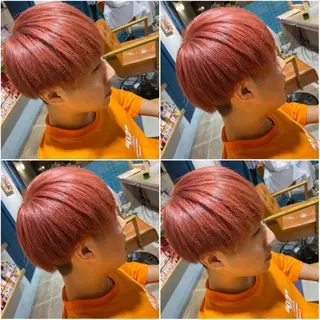 メンズ 🩵盛れる顔周り/ 艶カラーemi🩵のヘアスタイル