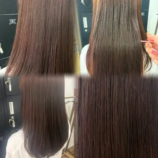 カラー ダブルカラー/透明感 🇰🇷🤍maoのヘアスタイル