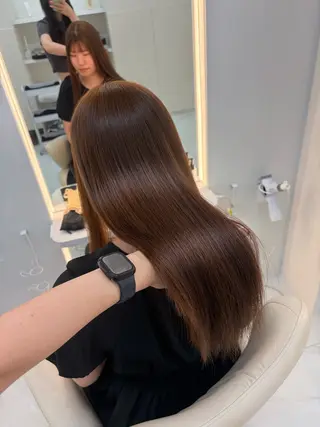 ロング カラー 透明感カラー/髪質改 善/京都/akaneのヘアスタイル