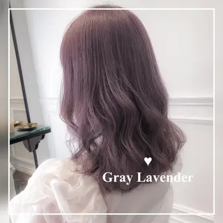 セミロング カラー miyu /トレンド カラー×艶髪のヘアスタイル