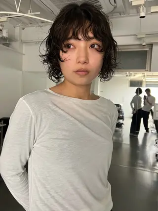 ショート パーマ sakoda shunkiのヘアスタイル