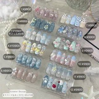 ネイル ワイベール 新宿のネイルデザイン