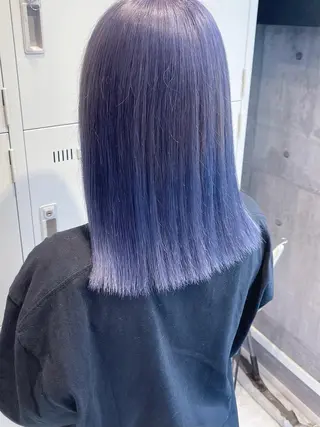 ミディアム カラー パーマ ヘアアレンジ メンズ キッズ ネイル マツエク・マツパ アイブロウ レイヤー/ダブル カラー/YURINAのヘアスタイル