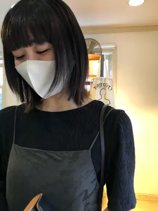 ミディアム eri kinjoのヘアスタイル