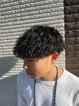 パーマ メンズ 町田No.1パーマ 特化✂︎小杉澪生のヘアスタイル