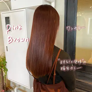ロング カラー 暖色艶color / ボブ🦩Rioのヘアスタイル