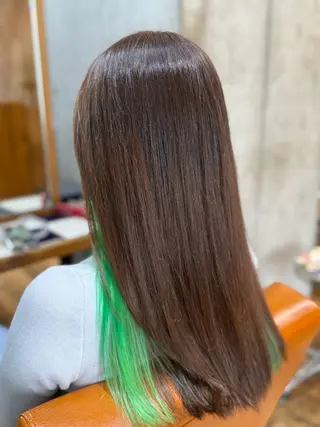 ロング カラー 🎨デザイン🥇 美髪・艶髪　日暮千敬のヘアスタイル