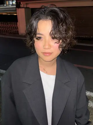 ミディアム haku hair/ 宿谷直暉のヘアスタイル