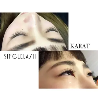 マツエク・マツパ ★KAEDE★伊勢崎 【KARAT】のマツエク・マツパデザイン