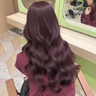 カラー yuka♡/暖色系/ ブリーチなしWカラーのヘアスタイル