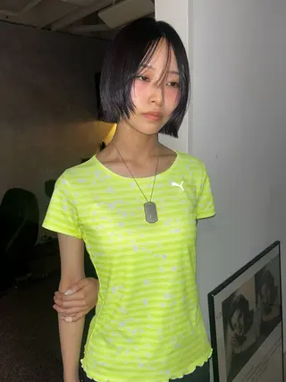 ショート 🩵透明感カラー🩵 yunaのヘアスタイル