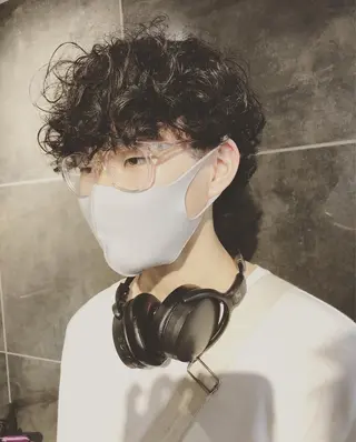 パーマ ヘアアレンジ メンズ メンズ特化✂️栗原 侑也のヘアスタイル