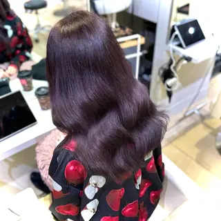 ロング カラー 新宿/艶カラー 🎀韓国ヘアKANAのヘアスタイル