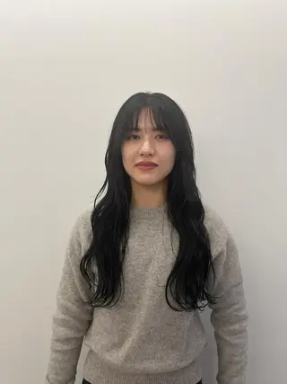 ロング カラー 韓国好き🇰🇷 美容師MIKUのヘアスタイル