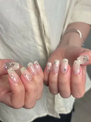 ネイル diar blue 🩵ayanaのネイルデザイン