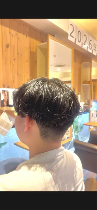 パーマ メンズ kurokawa kokiのヘアスタイル