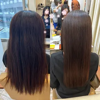 ロング 石川 由美子のヘアスタイル