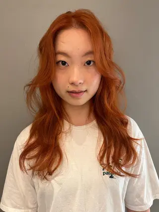 ロング カラー 圧倒的デザイン力 店長🎨RENAのヘアスタイル
