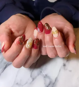 ネイル ネイルルームリッカ 𝐦𝐚𝐲𝐮のネイルデザイン