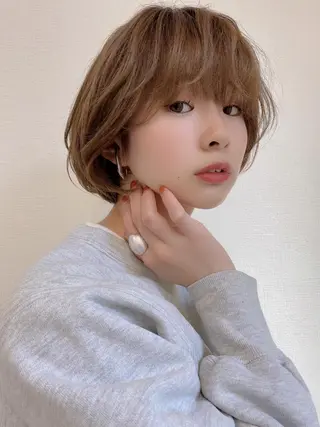 ショート はるやま せりなのヘアスタイル