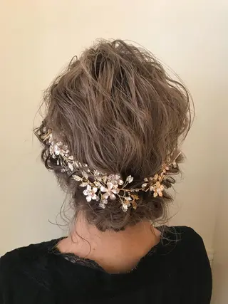 ショート ヘアアレンジ 清水 ちひろ ✄トップスタイリストのヘアスタイル