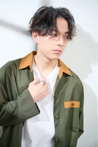 メンズ メンズ清潔感のプロ 💈メンズパーマ藤田のヘアスタイル