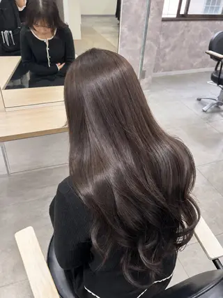 ロング カラー 🪞髪質改善カラー 🪞ちひろのヘアスタイル