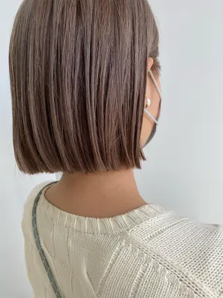 ショート カラー ヒラノホナミ 🫧艶髪🫧髪質改善のヘアスタイル