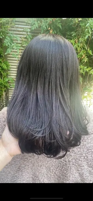 ロング カラー ご新規様限定 透明感カラーKANAのヘアスタイル