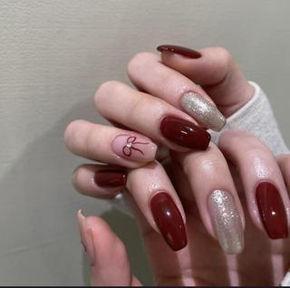 ネイル By moonネイル 🌷ワンホン/韓国風のネイルデザイン