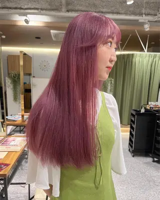 ロング カラー ヘアセット🎀パーマ Tsubasaのヘアスタイル