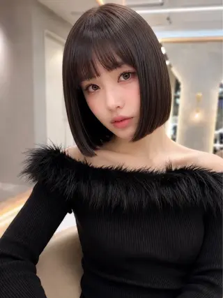 ショート 🦋韓国風レイヤー/ 艶髪矯正🦋凛太郎のヘアスタイル