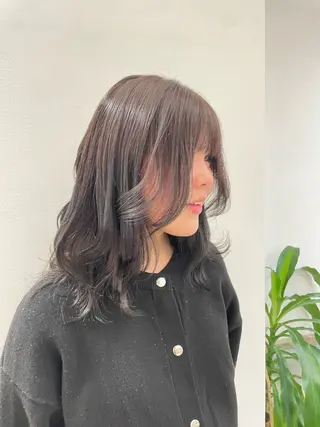 ロング カラー 後藤 舞衣のヘアスタイル